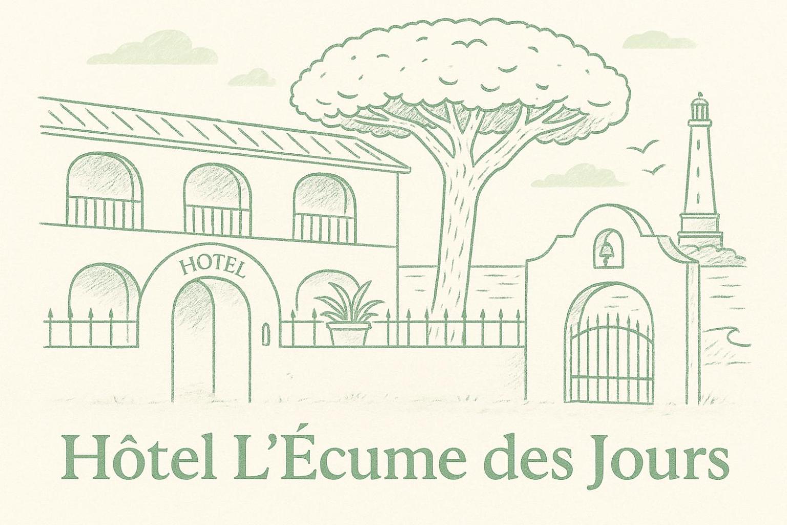 L'Ecume Des Jours Hotel Soulac-sur-Mer Eksteriør billede